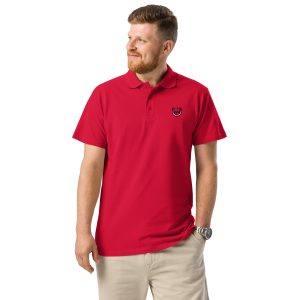 Premium pique Panda polo shirt